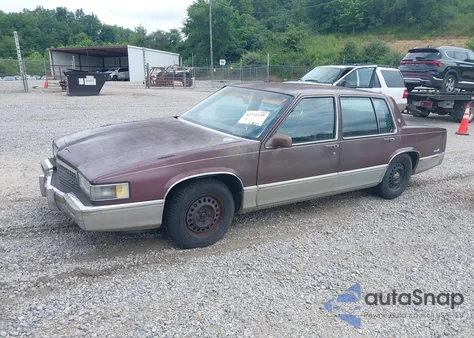 1989 Cadillac Deville z USA, uszkodzony, nr VIN 1G6CD5155K4359934
